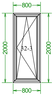 Чертёж 2000×800
