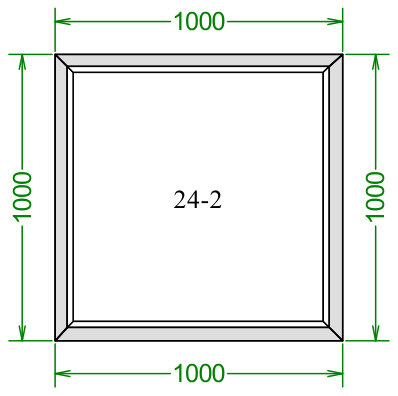 Чертёж 1000×1000