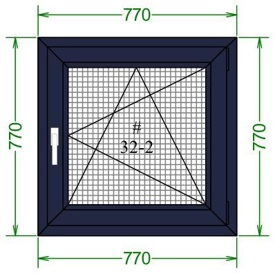 Чертёж 770×770