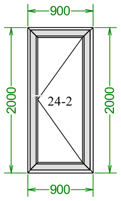 Чертёж 2000×900
