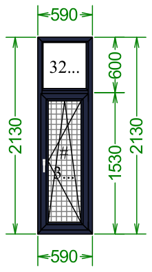 Чертёж 2130×590