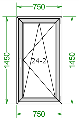 Чертёж 1450×750