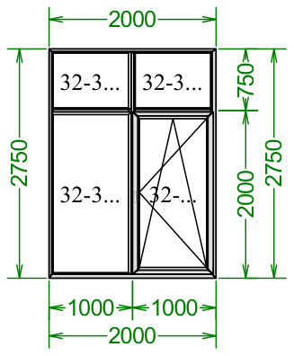 Чертёж 2750×2000
