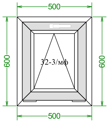 Чертёж 600×500
