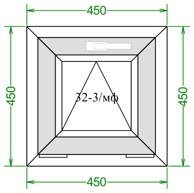 Чертёж 450×450