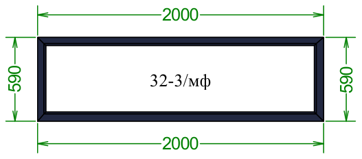 Чертёж 590×2000