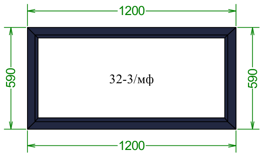 Чертёж 590×1200