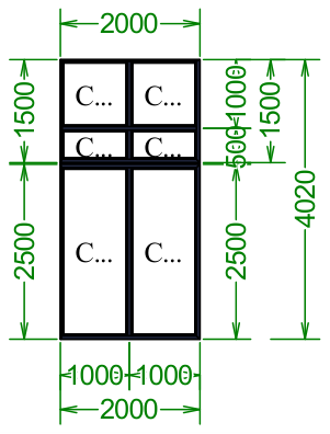 Чертёж 5001000×2000