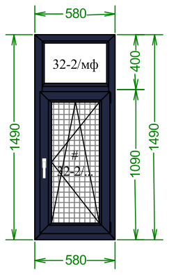 Чертёж 1490×580