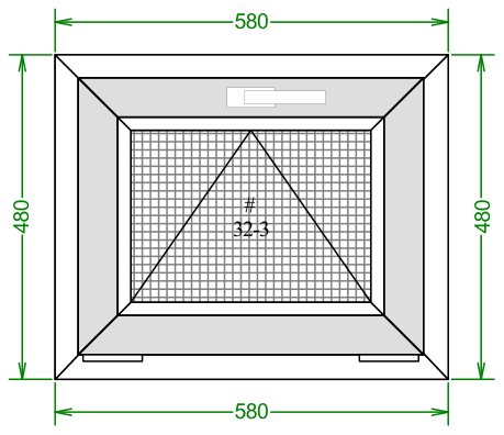 Чертёж 480×580