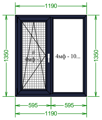 Чертёж 1350×1190