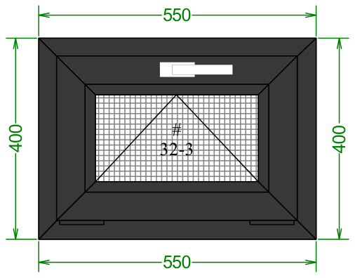 Чертёж 400×550