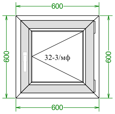 Чертёж 600×600