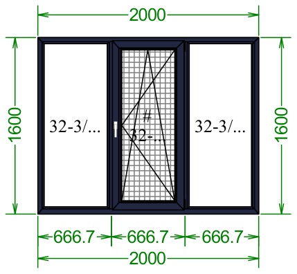 Чертёж 1600×2000